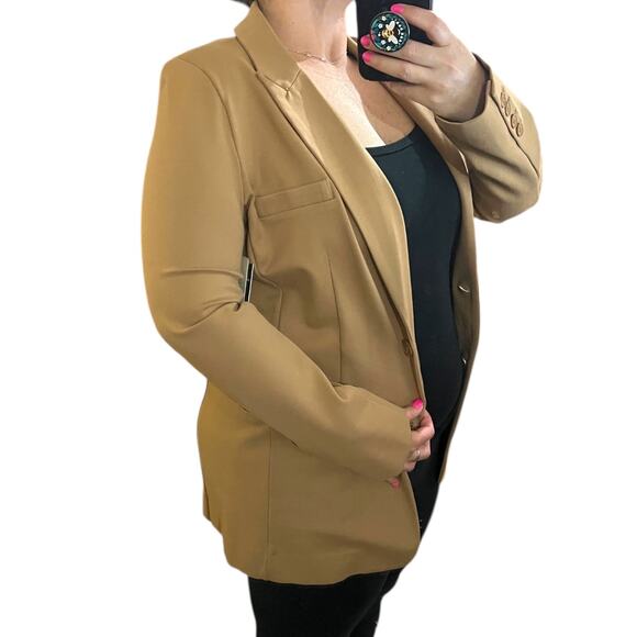 RD Style (M) Alexis Oversized Button Cuff 2 Pocket Long Sleeve Blazer Stitch Fix - Picture 5 of 14